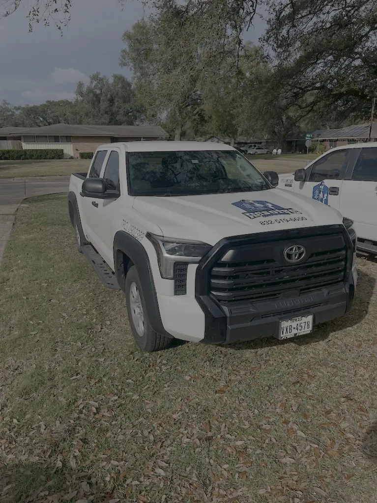 Resolve Pest and Termite Control branded service truck serving Greater Houston